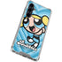 Cartoon Network Powerpuff Girls Bubbles Blue Hearts Galaxy S23 FE Clear Case